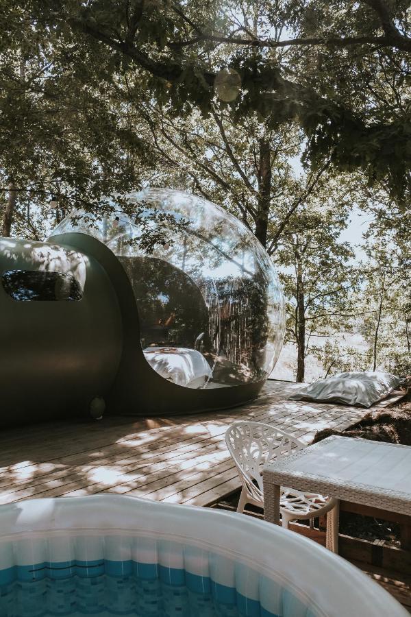 Atmosfera Bubble Glamping Hotel Satriano di Lucania Bagian luar foto