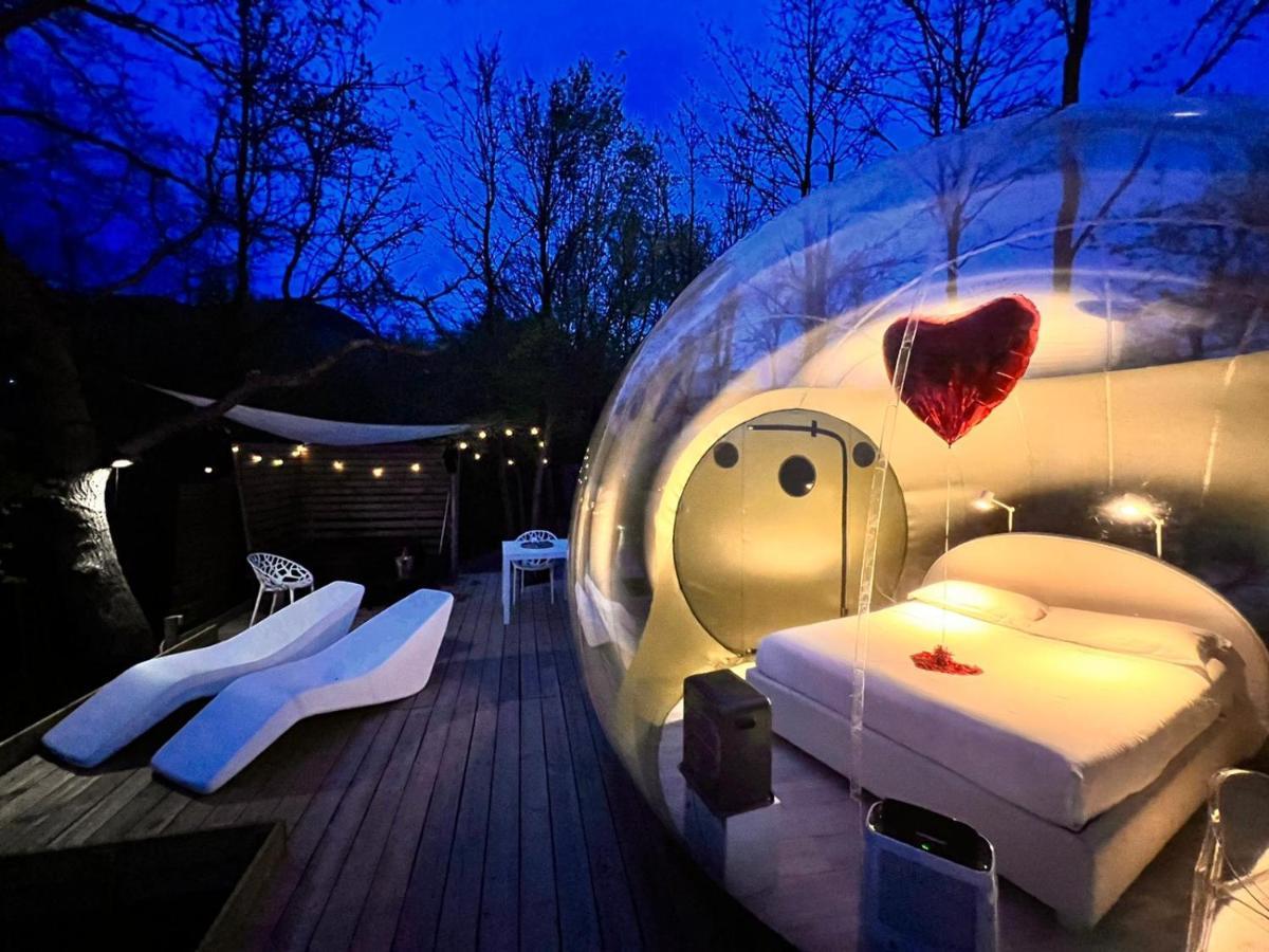 Atmosfera Bubble Glamping Hotel Satriano di Lucania Bagian luar foto